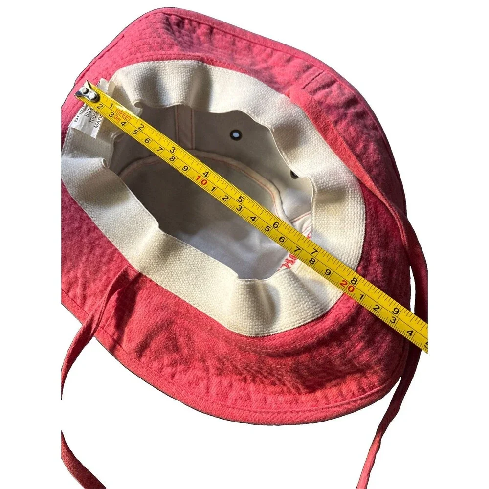 Brookfield Zoo Child's Gray/Red Bucket Hat Adjustable Strap